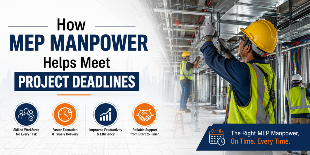 How MEP Manpower Helps Meet Project Deadlines